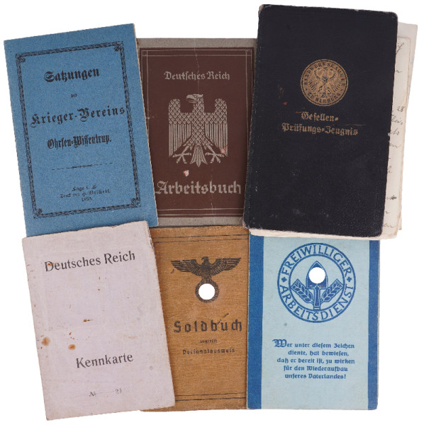 Ausweise Kochsiek SS-Pz. Gren. Rgt. 37