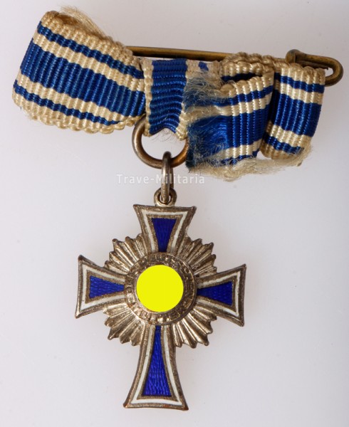 Miniatur Ehrenkreuz der Deutschen Mutter in Silber