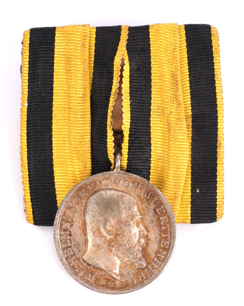 Württemberg silberne Militärverdienstmedaille 1892