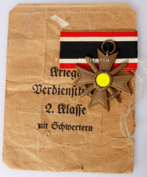 Kriegsverdienstkreuz 2. Klasse mit Schwertern und Tüte