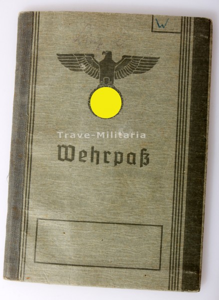 Wehrpaß Wiesinger I.R. 449 und I.R. 523 gefallen 1942