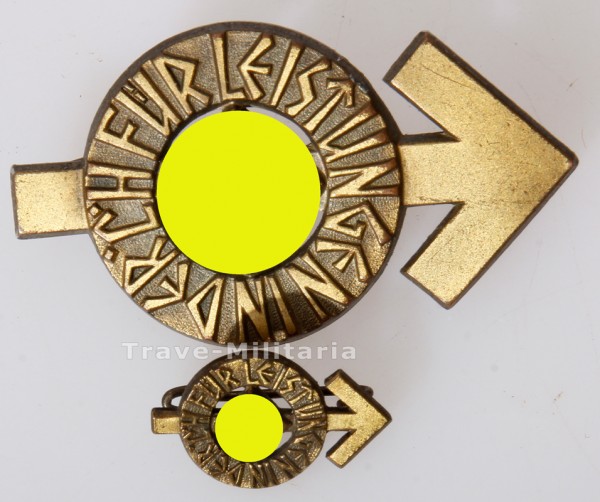 HJ Leistungsabzeichen in Bronze mit Miniatur 23749