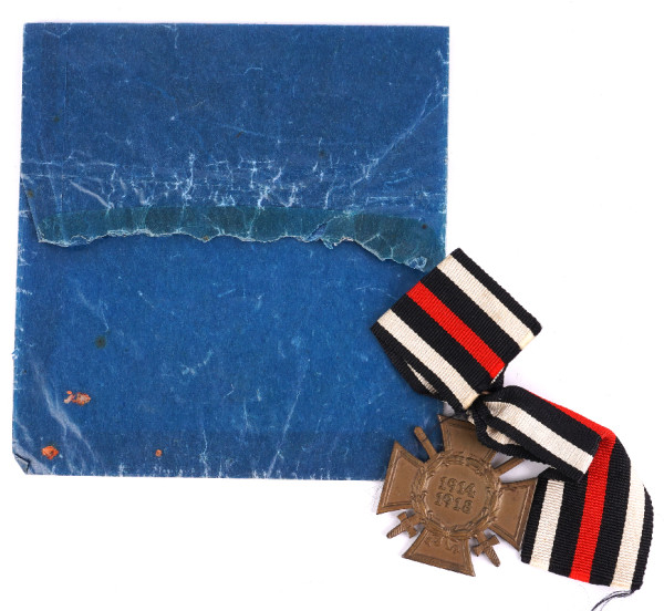 Ehrenkreuz für Frontkämpfer mit Tüte