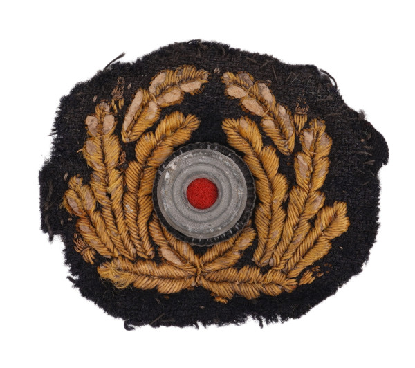 Kriegsmarine Schirmmützeneichenlaub für Offiziere