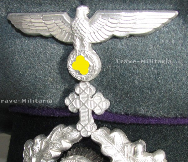 Wehrmacht - Schirmmütze für Heeresgeistliche und Pastoren