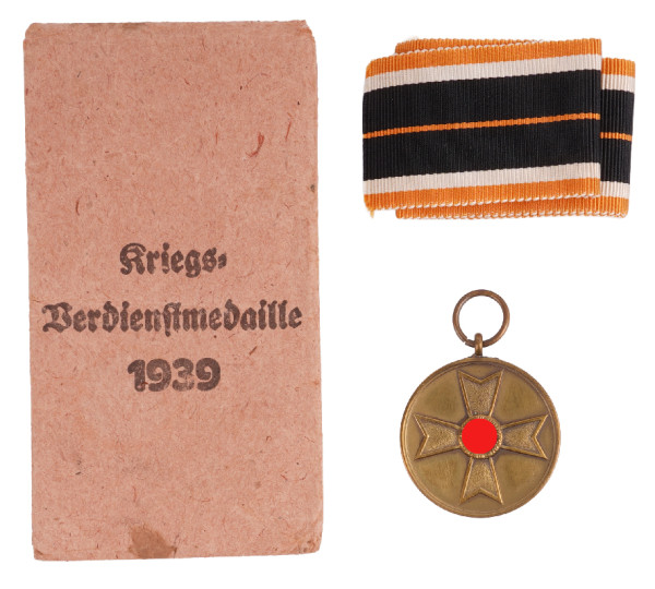 Kriegsverdienstmedaille 1939 in Tüte