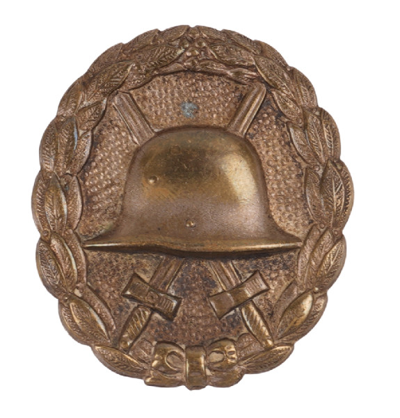 Verwundetenabzeichen in Mattweiß 1918