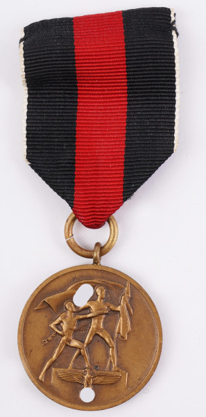 Medaille zur Erinnerung an den 1.Oktober 1938