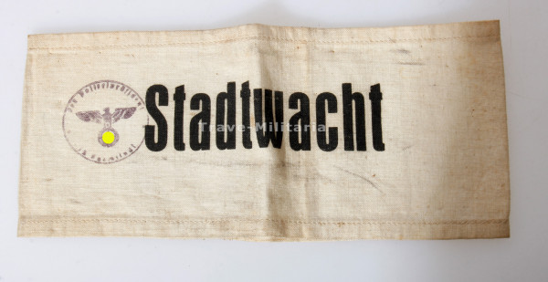 Armbinde Stadtwacht Darmstadt