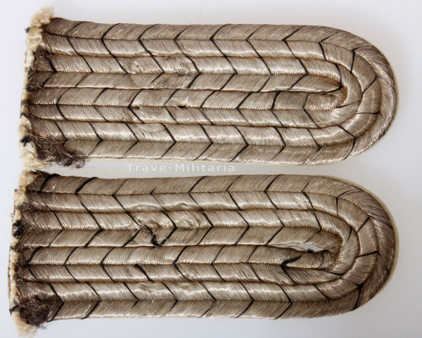 Preußen Paar Schulterklappen Leutnant Infanterie