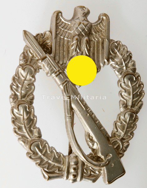 Infanterie- Sturmabzeichen in Silber Buntmetall