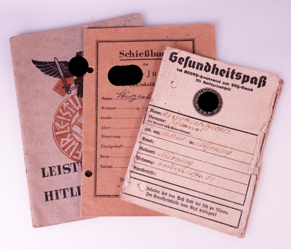 Papiere Stürzenhofecker HJ Sudetenland