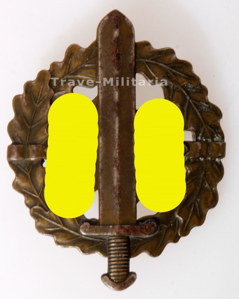SA Sportabzeichen in Bronze mit Matrikelnummer 766016