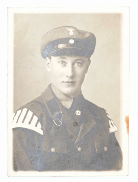 Foto Portrait Arbeitsmann Freiwilliger Arbeitsdienst - Musiker