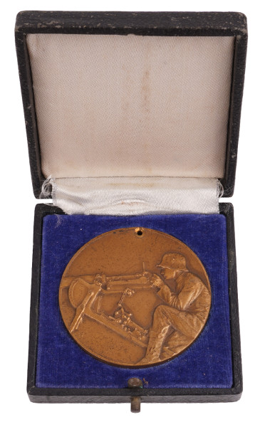 Preisrichten-Medaille 1930 11. Inf. Regt. im Etui