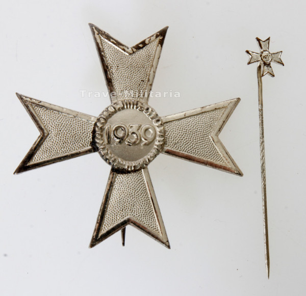 1957er Kriegsverdienstkreuz 1. Klasse ohne Schwerter mit Miniatur