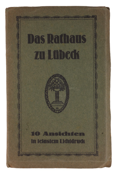 10 Ansichtskarten "Das Rathaus zu Lübeck"