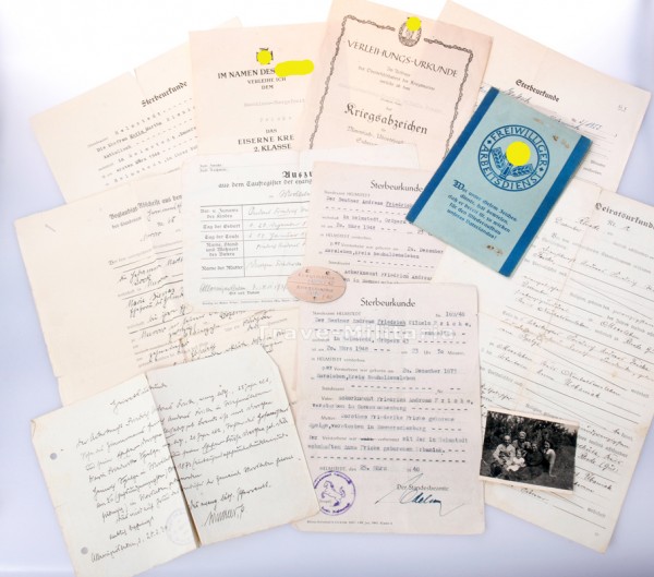 Kriegsmarine Minensucher-Nachlass Wilhelm Fricke