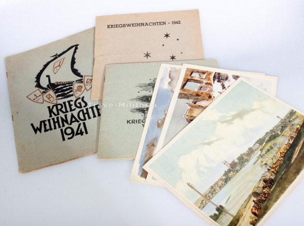 3 Hefte Kriegsweihnachten 30. Infanterie-Division