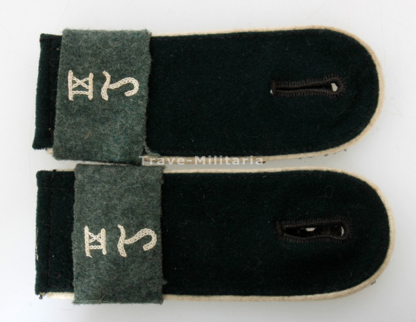 Wehrmacht Heer Paar Schulterklappen Landesschützenbataillon Wehrkreis XI
