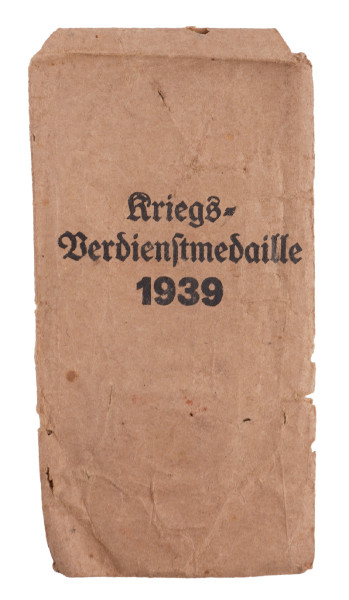 Tüte Kriegsverdienstmedaille 1939