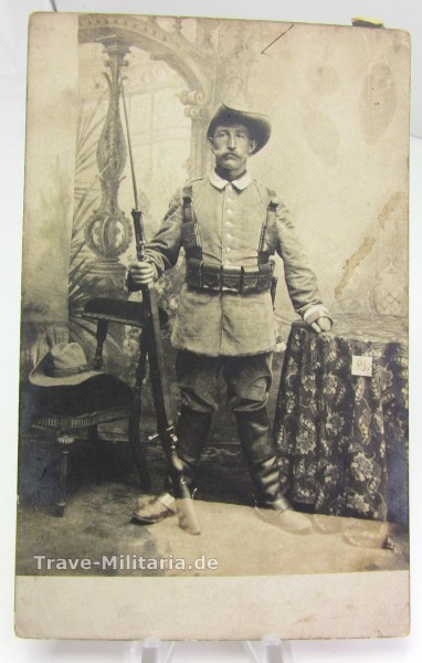 Foto Deutscher Kolonialsoldat