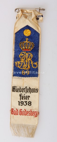 Anhänger Wiedersehensfeier 1938 Bad Godesberg
