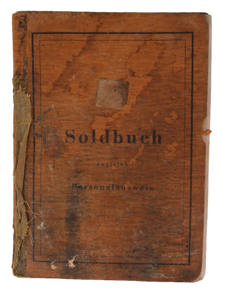 Soldbuch Volkssturmmann Oppen V. Batl. 16/153