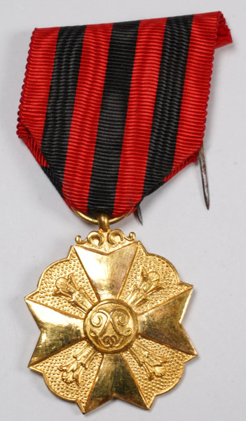 Belgien Zivil-Verdienstorden Medaille in Gold