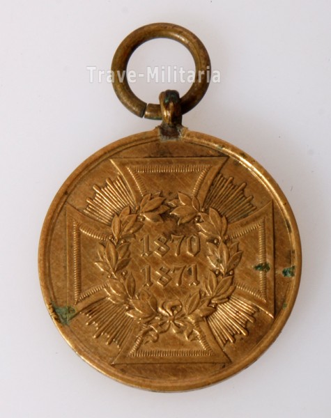 Preußen Kriegsdenkmünze 1870/1871 für Kämpfer