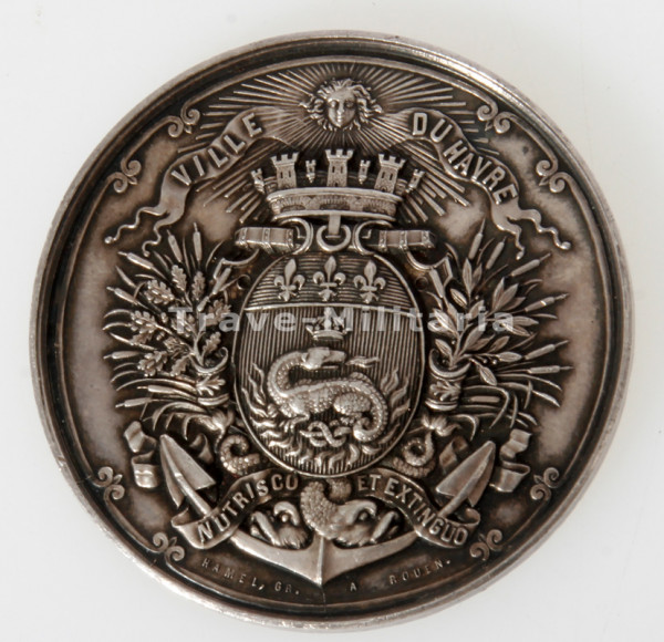 Frankreich Gemeinderatmedaille Havre 1878 Mr.Brylinski
