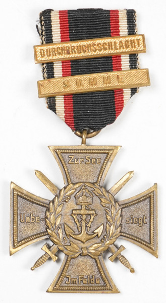 Ehren- und Erinnerungskreuz des Marinekorps Flandern mit Gefechtsspange