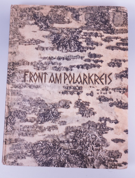 Buch Front am Polarkreis mit SS-Widmung