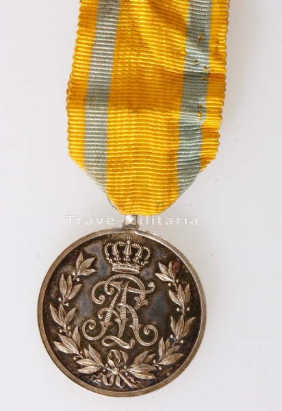 Sachsen Friedrich August Medaille in Silber 1905