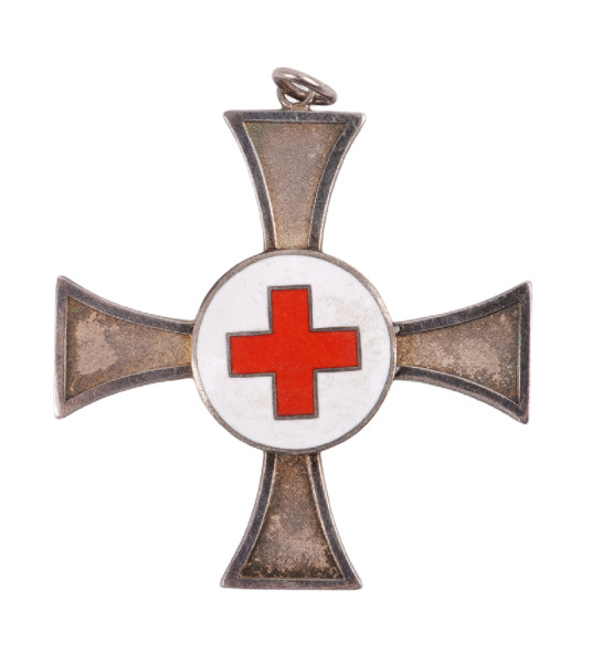 DRK Deutsches Rotes Kreuz Schwesternkreuz 2. Form in Silber