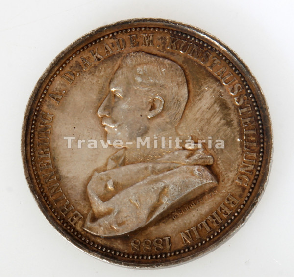Erinnerungsmedaille a.d. Akadem. Kunstaustellung Berlin 1888