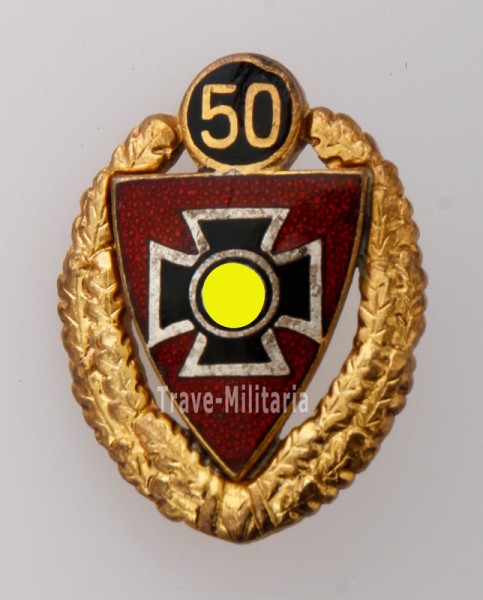 Nationalsozialistischer Reichskriegerbund Goldene Ehrennadel für 50 Jahre