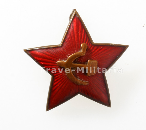 Sowjetunion Roter Stern für die Mütze