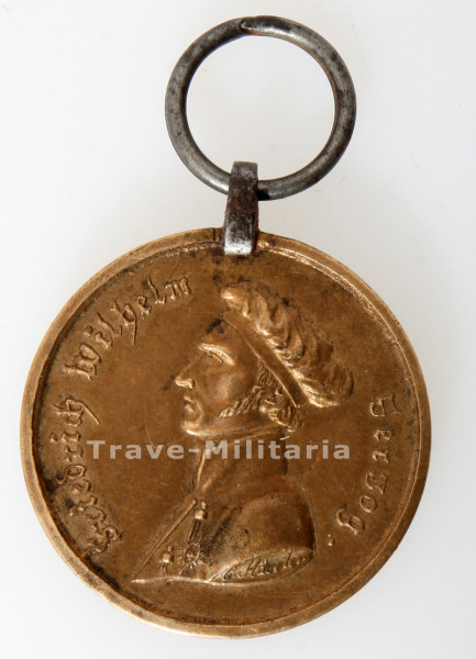 Braunschweiger Waterloo-Medaille Aug. Fischer