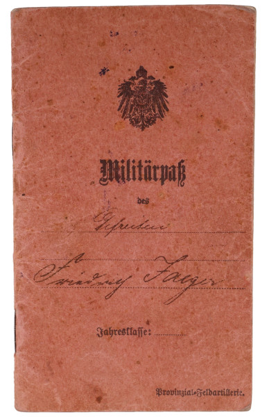 Militärpass Jaeger F.A.R. 55 und F.A.R. 58