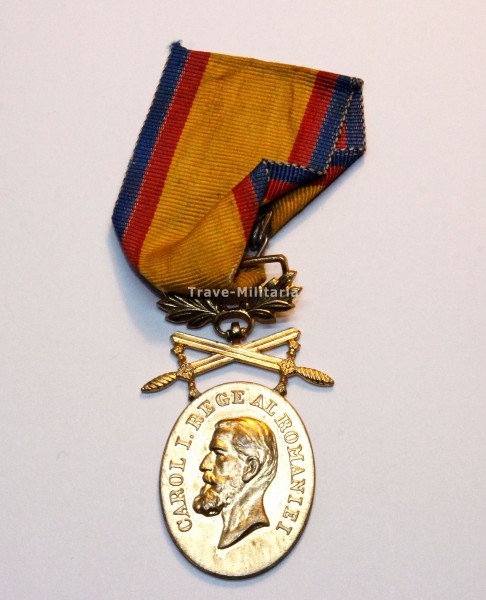 Rumänien Medaille für Mannhaftigkeit und Treue 1. Klasse Gold