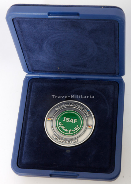 BRD Medaille ISAF Weihnachten 2010 im Etui