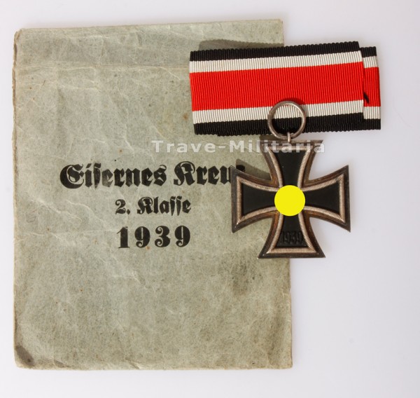 Eisernes Kreuz 2. Klasse mit Verleihungstüte