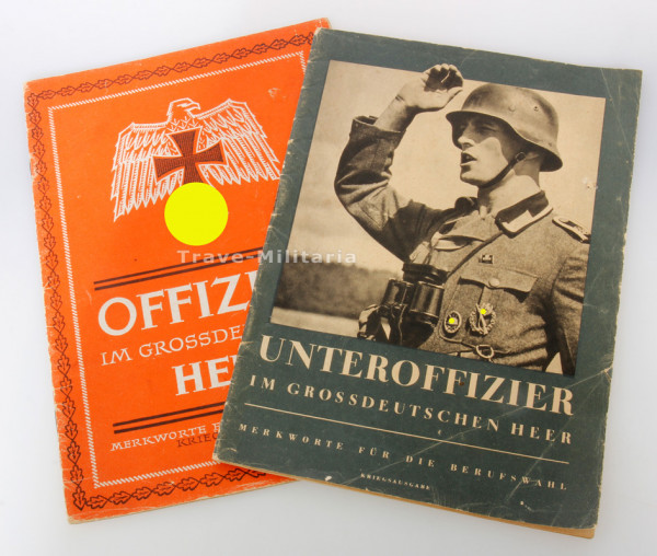 2 Hefte Offizier und Unteroffizier im Großdeutschen Heer