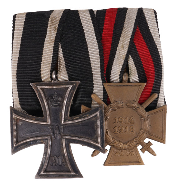 2er Ordensspange 1.Weltkrieg