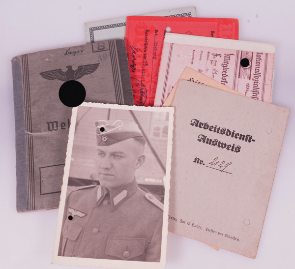 Ausweise Hermann Beyer Wehrmachtstransportleitung