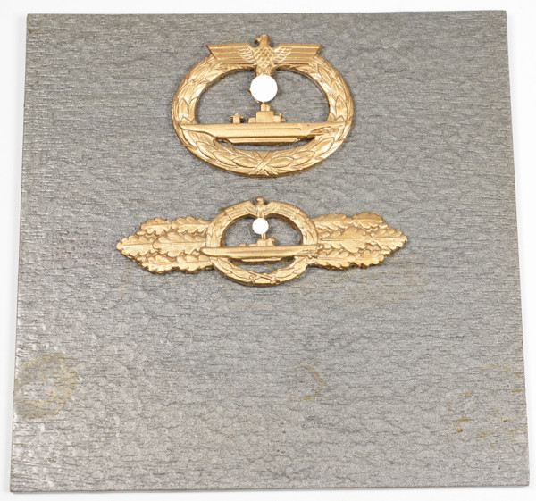 Treffenplakette Ernst Schmidt-Prestin und Harry Cooper