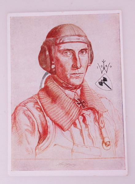 Willrich-Karte Hauptmann Balthasar 1940