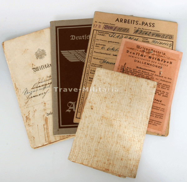 Pässe Heinrich Gladbach Rheinisches FußArtillerieRegiment Nr. 8