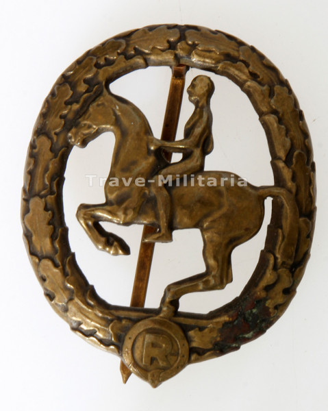 Deutsches Reiter-Abzeichen in Bronze 1930